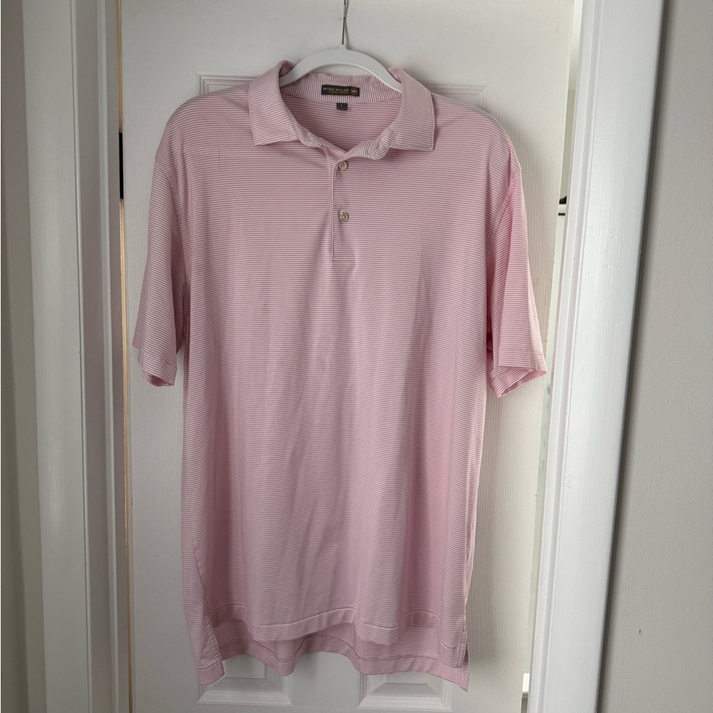 Peter Millar Light Pink Polo Shirt